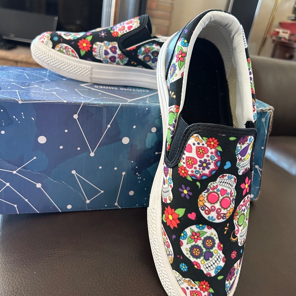 Sugar Skull Sneakers